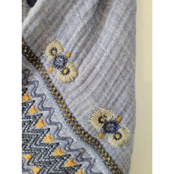 Johnny was embroidered blouse XL - Picture 8 of 9